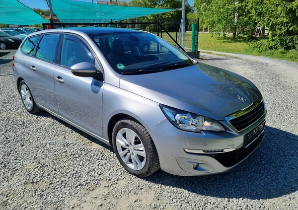 Peugeot 308 cena 36500 przebieg: 164000, rok produkcji 2015 z Głubczyce małe 301